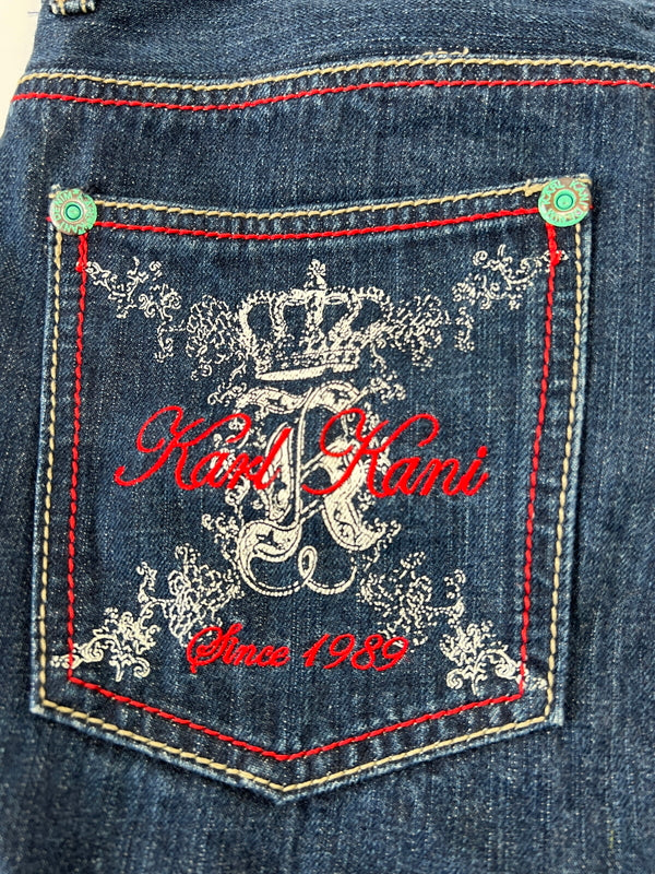 【中古品】【メンズ】 Karl Kani カールカナイ 90’S バギーデニム ボトムス ヴィンテージ 158-260924-AS-15-hon サイズ：32 カラー：インディゴ 万代Net店