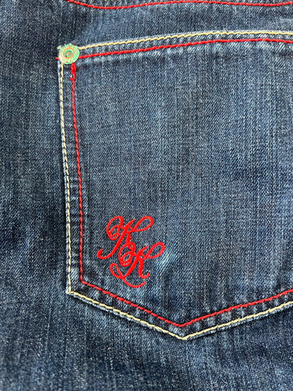 【中古品】【メンズ】 Karl Kani カールカナイ 90’S バギーデニム ボトムス ヴィンテージ 158-260924-AS-15-hon サイズ：32 カラー：インディゴ 万代Net店