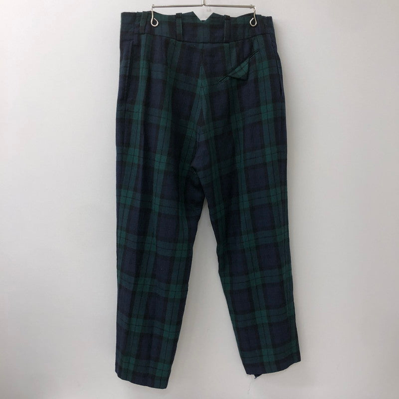 【中古品】【メンズ】 Vivienne WestwoodMAN ヴィヴィアンウエストウッドマン BLACK WATCH PATTERN PANTS 1345-1703 ブラックウォッチ柄 パンツ 152-250912-yo-26-tei サイズ：44 カラー：グリーン 万代Net店