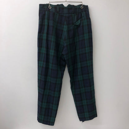 【中古品】【メンズ】 Vivienne WestwoodMAN ヴィヴィアンウエストウッドマン BLACK WATCH PATTERN PANTS 1345-1703 ブラックウォッチ柄 パンツ 152-250912-yo-26-tei サイズ：44 カラー：グリーン 万代Net店