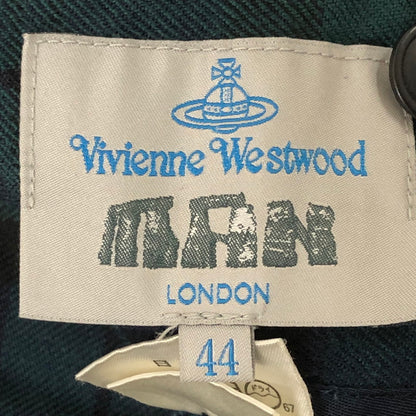 【中古品】【メンズ】 Vivienne WestwoodMAN ヴィヴィアンウエストウッドマン BLACK WATCH PATTERN PANTS 1345-1703 ブラックウォッチ柄 パンツ 152-250912-yo-26-tei サイズ：44 カラー：グリーン 万代Net店