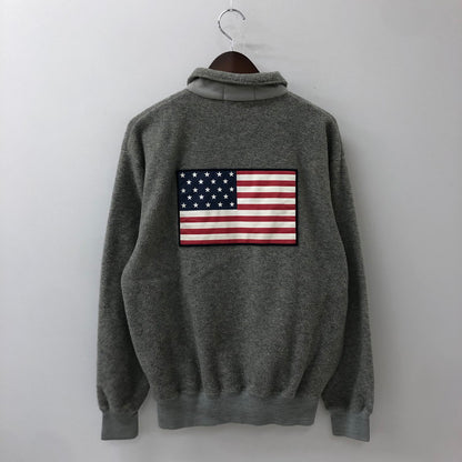 【中古品】【メンズ】 POLO SPORT RALPHLAUREN ポロスポーツラルフローレン HALFZIP FLEECE ハーフジップ フリース ジャケット ライトアウター プルオーバー 147-250912-yo-23-tei サイズ：M カラー：グレー 万代Net店