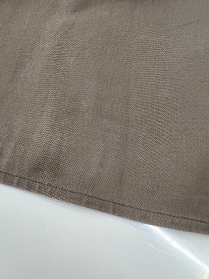 【中古品】【メンズ】 山内 ヤマウチ 18S43 COTTON SHIRT コットンシャツ 長袖シャツ ロングスリーブ 140-260924-AS-5-hon サイズ：3 カラー：カーキ 万代Net店