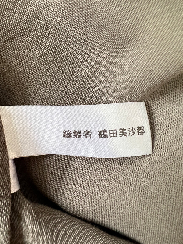【中古品】【メンズ】 山内 ヤマウチ 18S43 COTTON SHIRT コットンシャツ 長袖シャツ ロングスリーブ 140-260924-AS-5-hon サイズ：3 カラー：カーキ 万代Net店