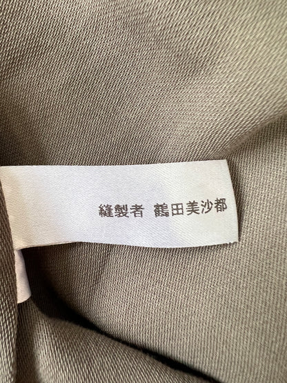 【中古品】【メンズ】 山内 ヤマウチ 18S43 COTTON SHIRT コットンシャツ 長袖シャツ ロングスリーブ 140-260924-AS-5-hon サイズ：3 カラー：カーキ 万代Net店