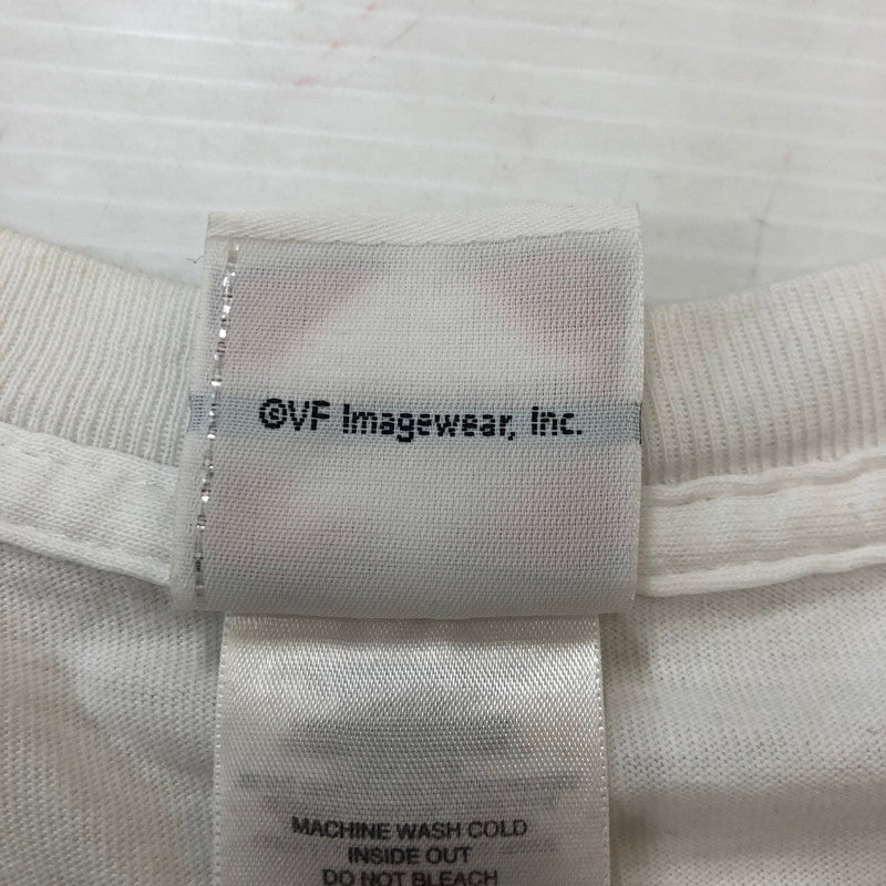 【現状渡し品】【メンズ】 HARLEY DAVIDSON ハーレーダビッドソン 00's FIRE L/S TEE 2000年代 ファイアー ロングスリーブ Tシャツ トップス 長袖 スリーブプリント 145-250914-ts-09-tei サイズ：XL カラー：ホワイト 万代Net店