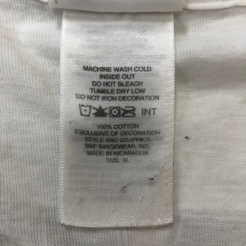 【現状渡し品】【メンズ】 HARLEY DAVIDSON ハーレーダビッドソン 00's FIRE L/S TEE 2000年代 ファイアー ロングスリーブ Tシャツ トップス 長袖 スリーブプリント 145-250914-ts-09-tei サイズ：XL カラー：ホワイト 万代Net店