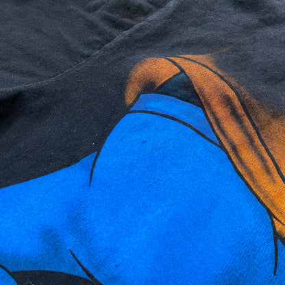 【中古品】【メンズ】 Disney ディズニー 90's GOOFY PRINT S/S TEE 90年代 グーフィー プリント ショートスリーブ Ｔシャツ トップス 半袖 両シングル キャラクタープリント 145-250906-ts-01-fuz サイズ：サイズ不明 カラー：ブラック 万代Net店