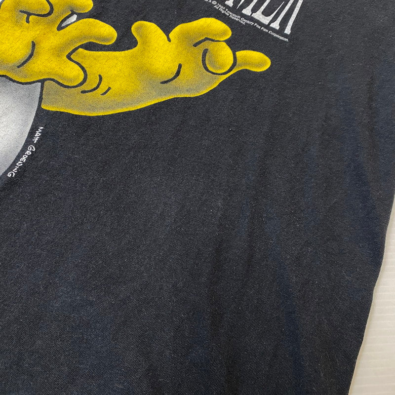 【中古品】【メンズ】 SCREEN STARS スクリーンスターズ 90's SIMPSONS HOMER S/S TEE 90年代 シンプソンズ ホーマー ショートスリーブ Tシャツ トップス 半袖 キャラクタープリント 145-250906-ts-02-fuz サイズ：サイズ不明 カラー：ブラック 万代Net店