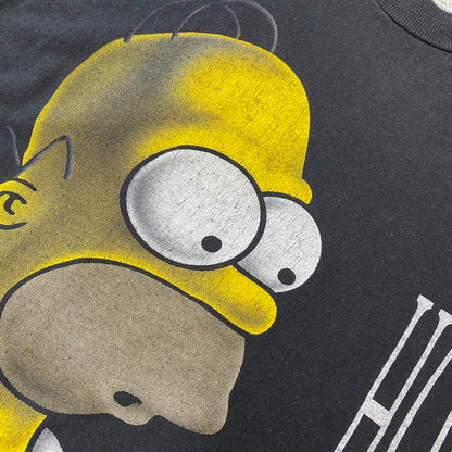【中古品】【メンズ】 SCREEN STARS スクリーンスターズ 90's SIMPSONS HOMER S/S TEE 90年代 シンプソンズ ホーマー ショートスリーブ Tシャツ トップス 半袖 キャラクタープリント 145-250906-ts-02-fuz サイズ：サイズ不明 カラー：ブラック 万代Net店