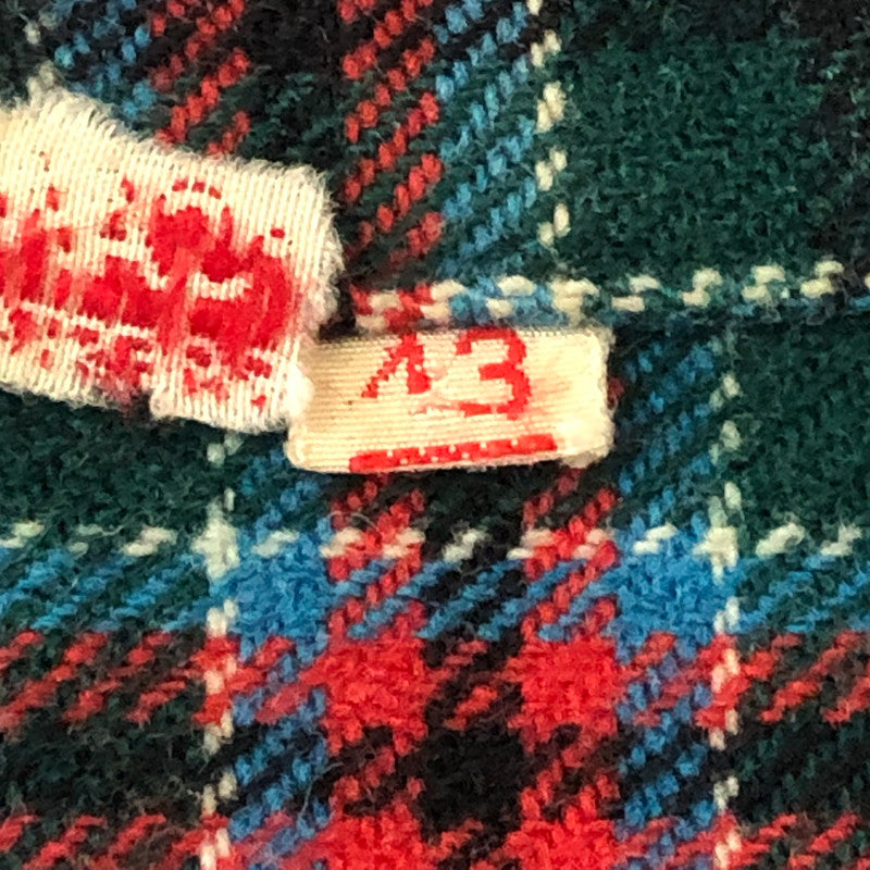 【中古品】【メンズ】 UNKNOWN 70's L/L CHECK SHIRT VINTAGE 70年代 ロングスリーブ チェック シャツ 長袖 トップス ヴィンテージ 145-250909-nm-17-tei サイズ：不明 カラー：ブルーン系 万代Net店