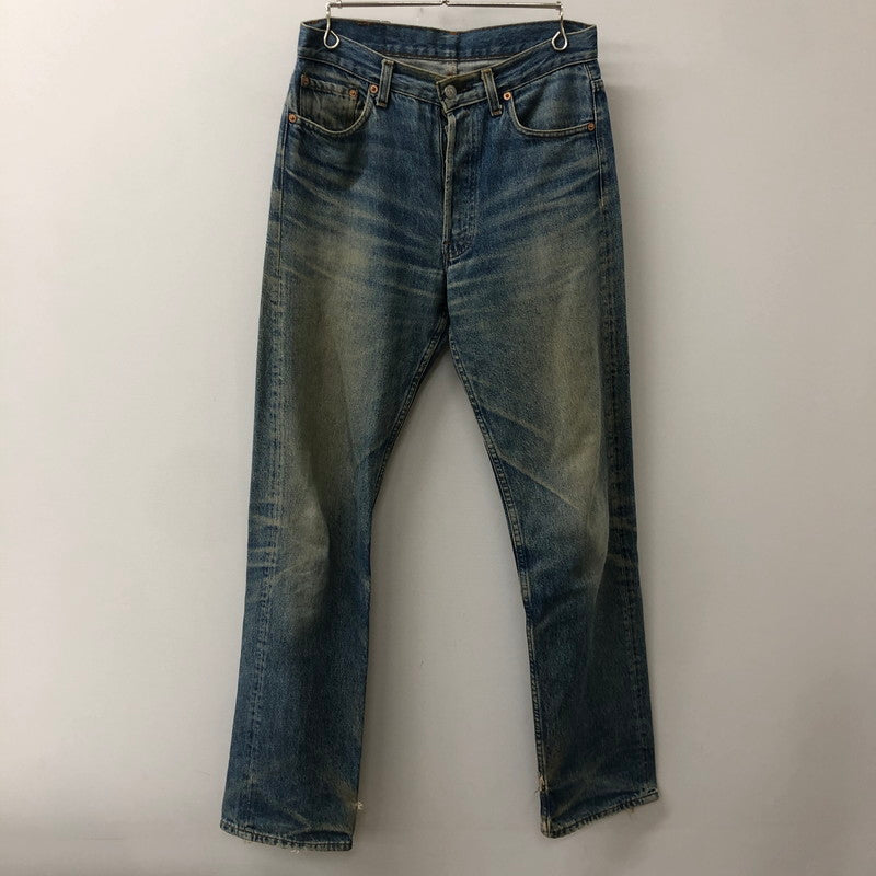 【現状渡し品】【メンズ】 Levi's リーバイス 90's 501 DENIM PANTS JL-001 90年代 501 デニムパンツ ボトムス ジーンズ バレンシア工場 ボタン裏555 156-250915-ts-17-tei サイズ：30 カラー：インディゴ 万代Net店