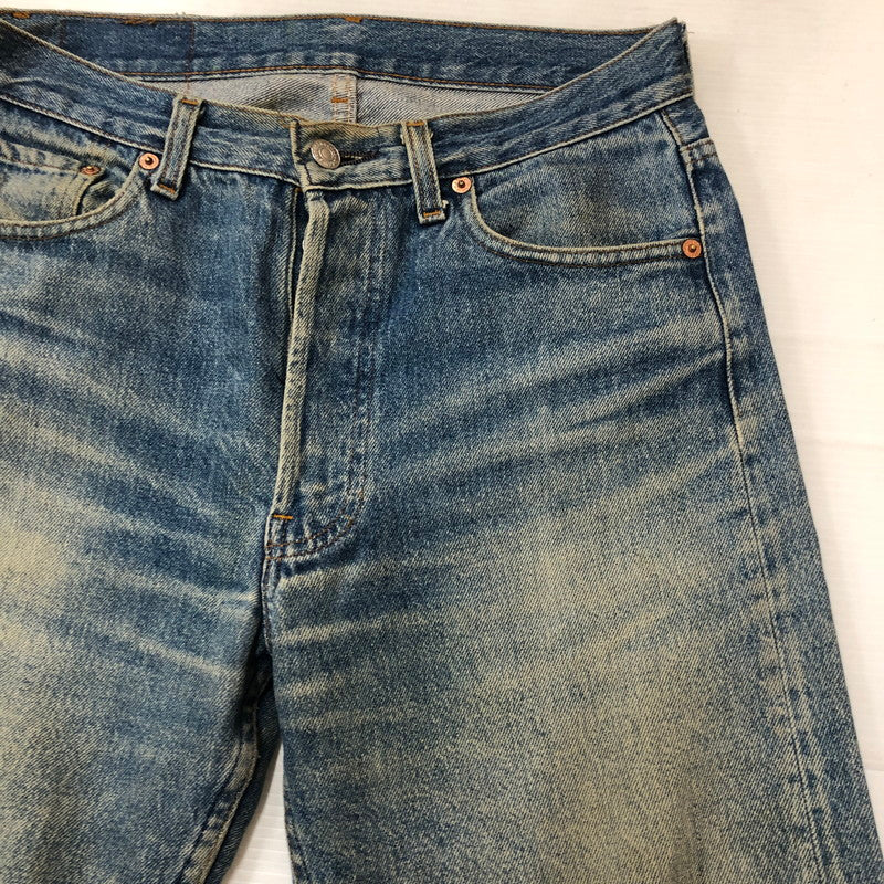 【現状渡し品】【メンズ】 Levi's リーバイス 90's 501 DENIM PANTS JL-001 90年代 501 デニムパンツ ボトムス ジーンズ バレンシア工場 ボタン裏555 156-250915-ts-17-tei サイズ：30 カラー：インディゴ 万代Net店