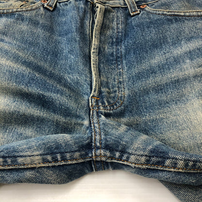 【現状渡し品】【メンズ】 Levi's リーバイス 90's 501 DENIM PANTS JL-001 90年代 501 デニムパンツ ボトムス ジーンズ バレンシア工場 ボタン裏555 156-250915-ts-17-tei サイズ：30 カラー：インディゴ 万代Net店