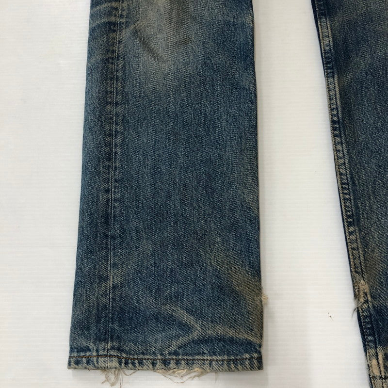 【現状渡し品】【メンズ】 Levi's リーバイス 90's 501 DENIM PANTS JL-001 90年代 501 デニムパンツ ボトムス ジーンズ バレンシア工場 ボタン裏555 156-250915-ts-17-tei サイズ：30 カラー：インディゴ 万代Net店