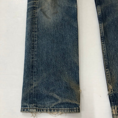 【現状渡し品】【メンズ】 Levi's リーバイス 90's 501 DENIM PANTS JL-001 90年代 501 デニムパンツ ボトムス ジーンズ バレンシア工場 ボタン裏555 156-250915-ts-17-tei サイズ：30 カラー：インディゴ 万代Net店