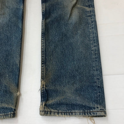 【現状渡し品】【メンズ】 Levi's リーバイス 90's 501 DENIM PANTS JL-001 90年代 501 デニムパンツ ボトムス ジーンズ バレンシア工場 ボタン裏555 156-250915-ts-17-tei サイズ：30 カラー：インディゴ 万代Net店