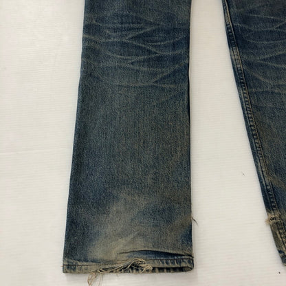 【現状渡し品】【メンズ】 Levi's リーバイス 90's 501 DENIM PANTS JL-001 90年代 501 デニムパンツ ボトムス ジーンズ バレンシア工場 ボタン裏555 156-250915-ts-17-tei サイズ：30 カラー：インディゴ 万代Net店