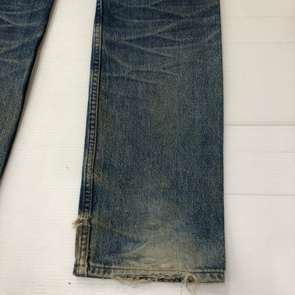 【現状渡し品】【メンズ】 Levi's リーバイス 90's 501 DENIM PANTS JL-001 90年代 501 デニムパンツ ボトムス ジーンズ バレンシア工場 ボタン裏555 156-250915-ts-17-tei サイズ：30 カラー：インディゴ 万代Net店