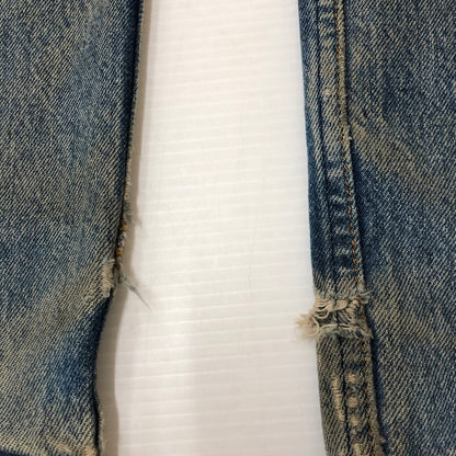 【現状渡し品】【メンズ】 Levi's リーバイス 90's 501 DENIM PANTS JL-001 90年代 501 デニムパンツ ボトムス ジーンズ バレンシア工場 ボタン裏555 156-250915-ts-17-tei サイズ：30 カラー：インディゴ 万代Net店