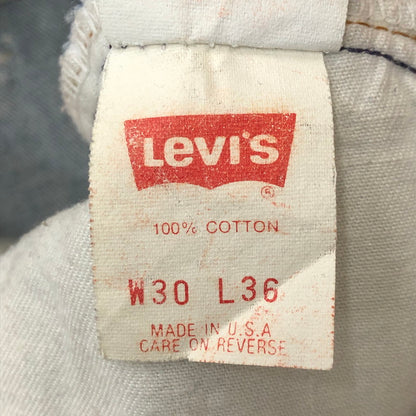 【現状渡し品】【メンズ】 Levi's リーバイス 90's 501 DENIM PANTS JL-001 90年代 501 デニムパンツ ボトムス ジーンズ バレンシア工場 ボタン裏555 156-250915-ts-17-tei サイズ：30 カラー：インディゴ 万代Net店