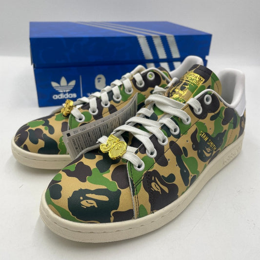 【中古美品】【メンズ】 ABATHING APE × adidas アベイシングエイプ × アディダス オリジナルス STANSMITH BAPE スタンスミス "ABCカモ" IG8949 スニーカー 靴 161-250927-nm-08-tei サイズ：25.5ｃｍ カラー：カモ柄 万代Net店