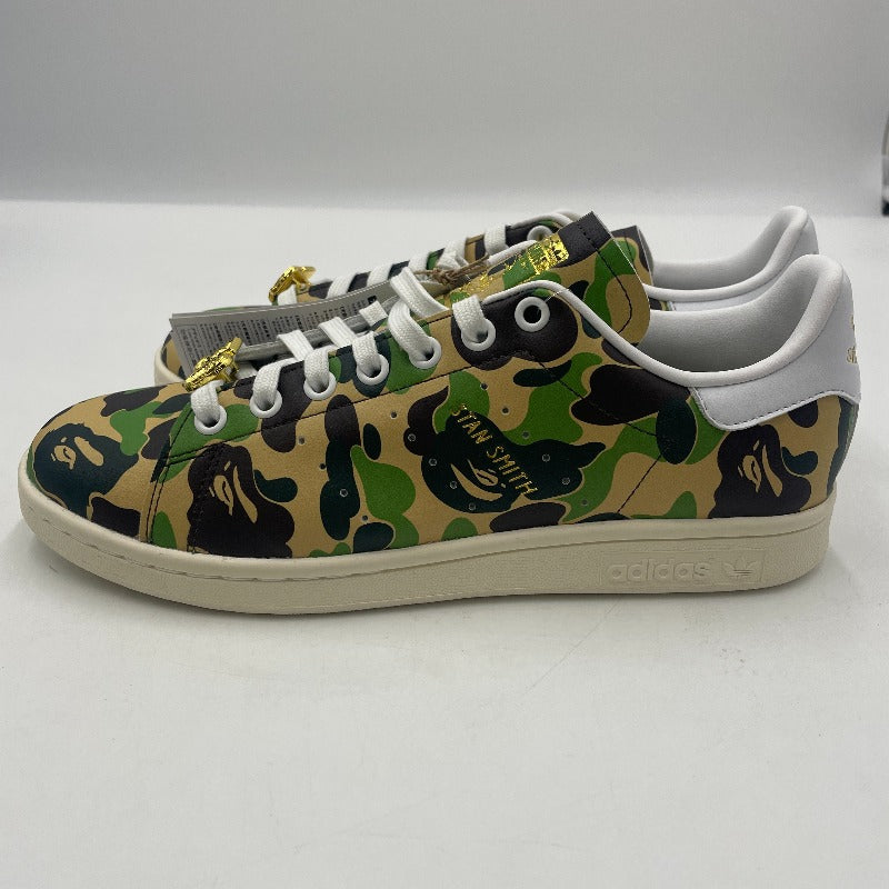 【中古美品】【メンズ】 ABATHING APE × adidas アベイシングエイプ × アディダス オリジナルス STANSMITH BAPE スタンスミス "ABCカモ" IG8949 スニーカー 靴 161-250927-nm-08-tei サイズ：25.5ｃｍ カラー：カモ柄 万代Net店