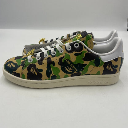 【中古美品】【メンズ】 ABATHING APE × adidas アベイシングエイプ × アディダス オリジナルス STANSMITH BAPE スタンスミス "ABCカモ" IG8949 スニーカー 靴 161-250927-nm-08-tei サイズ：25.5ｃｍ カラー：カモ柄 万代Net店
