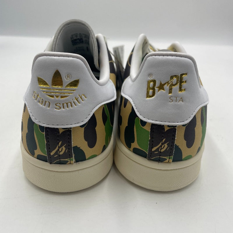 【中古美品】【メンズ】 ABATHING APE × adidas アベイシングエイプ × アディダス オリジナルス STANSMITH BAPE スタンスミス "ABCカモ" IG8949 スニーカー 靴 161-250927-nm-08-tei サイズ：25.5ｃｍ カラー：カモ柄 万代Net店