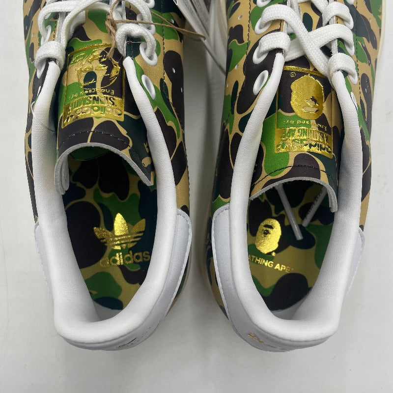 【中古美品】【メンズ】 ABATHING APE × adidas アベイシングエイプ × アディダス オリジナルス STANSMITH BAPE スタンスミス "ABCカモ" IG8949 スニーカー 靴 161-250927-nm-08-tei サイズ：25.5ｃｍ カラー：カモ柄 万代Net店