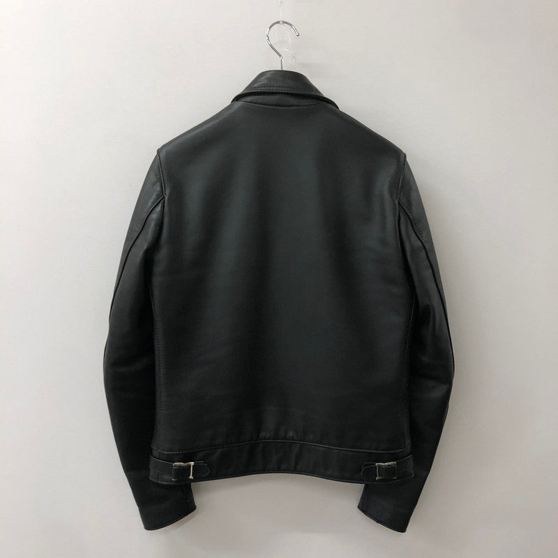 【中古品】【メンズ】 Lewis Leathers ルイスレザー DOMINATOR LEATHER SINGLE RIDER JACKET ドミネーター レザー シングルライダース ジャケット アウター 本革 145-250902-ts-24-fuz サイズ：36 カラー：ブラック 万代Net店