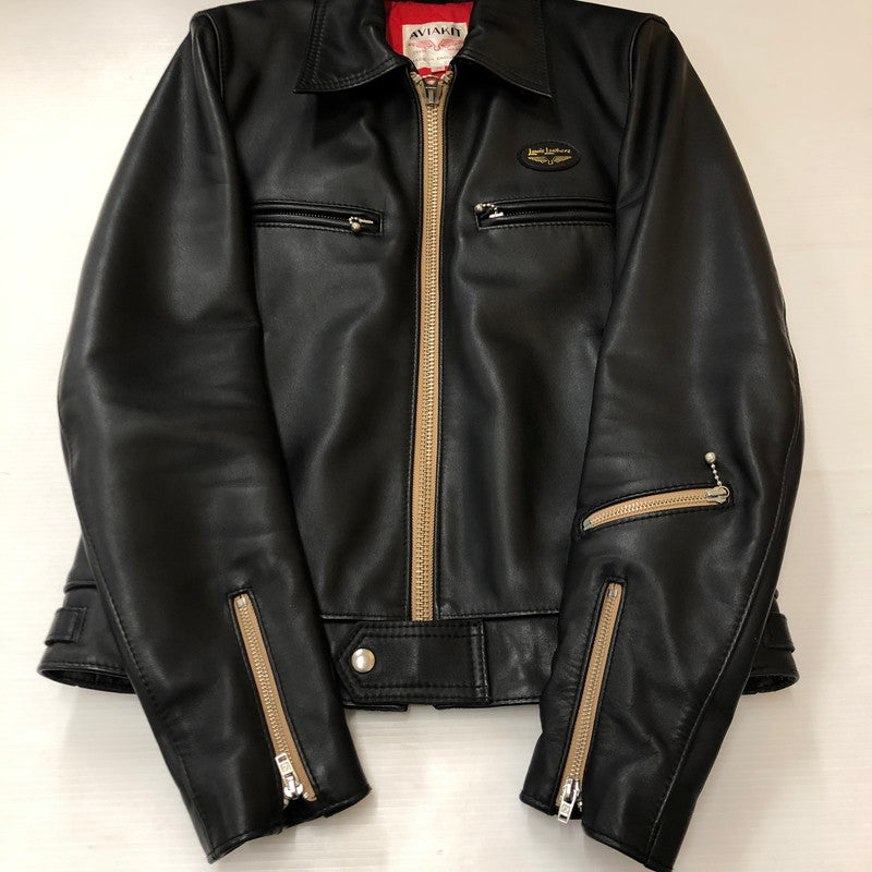 【中古品】【メンズ】 Lewis Leathers ルイスレザー DOMINATOR LEATHER SINGLE RIDER JACKET ドミネーター レザー シングルライダース ジャケット アウター 本革 145-250902-ts-24-fuz サイズ：36 カラー：ブラック 万代Net店