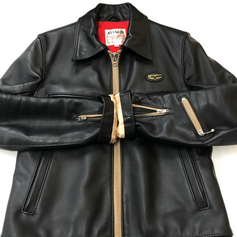 【中古品】【メンズ】 Lewis Leathers ルイスレザー DOMINATOR LEATHER SINGLE RIDER JACKET ドミネーター レザー シングルライダース ジャケット アウター 本革 145-250902-ts-24-fuz サイズ：36 カラー：ブラック 万代Net店