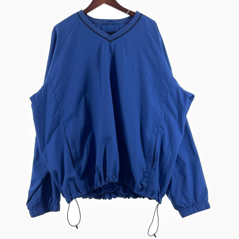 【中古品】【メンズ】 LAND'S END ランズ エンド 00's WORKWEAR NYLON PULLOVER 2000年 ワークウェア ナイロン プルオーバー 長袖 トップス 145-260805-sa-10-tei サイズ：XL カラー：ブルー 万代Net店