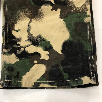 【中古品】【メンズ】 A BATHING APE アベイシングエイプ MAP CAMO RELAXED FIT WORK PANTS 001PTL301001M マップ カモ リラックスフィット ワークパンツ ボトムス 153-250903-yo-25-fuz サイズ：L カラー：カモ 万代Net店