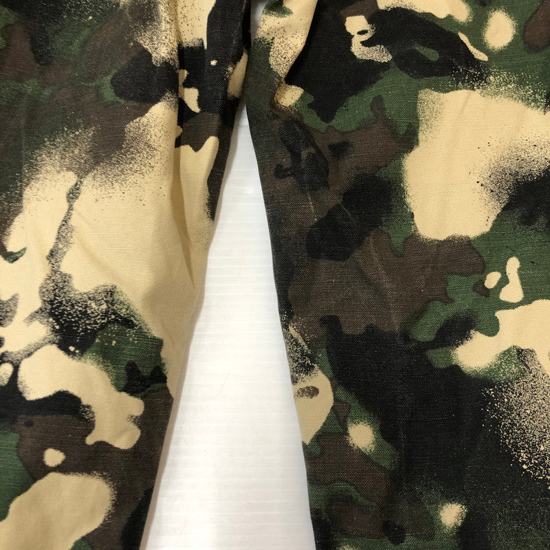 【中古品】【メンズ】 A BATHING APE アベイシングエイプ MAP CAMO RELAXED FIT WORK PANTS 001PTL301001M マップ カモ リラックスフィット ワークパンツ ボトムス 153-250903-yo-25-fuz サイズ：L カラー：カモ 万代Net店