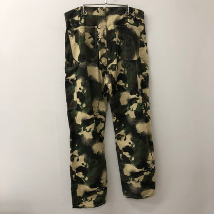 【中古品】【メンズ】 A BATHING APE アベイシングエイプ MAP CAMO RELAXED FIT WORK PANTS 001PTL301001M マップ カモ リラックスフィット ワークパンツ ボトムス 153-250903-yo-25-fuz サイズ：L カラー：カモ 万代Net店