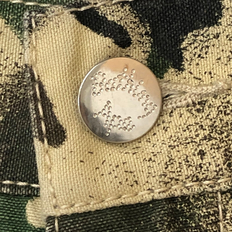 【中古品】【メンズ】 A BATHING APE アベイシングエイプ MAP CAMO RELAXED FIT WORK PANTS 001PTL301001M マップ カモ リラックスフィット ワークパンツ ボトムス 153-250903-yo-25-fuz サイズ：L カラー：カモ 万代Net店