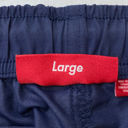 【中古品】【メンズ】 Supreme シュプリーム 25SS BIG LOGO NYLON SHORT ビッグ ロゴ ナイロン ショート ボトムス ショートパンツ ハーフパンツ 149-251225-yy-16-tei サイズ：L カラー：ネイビー 万代Net店