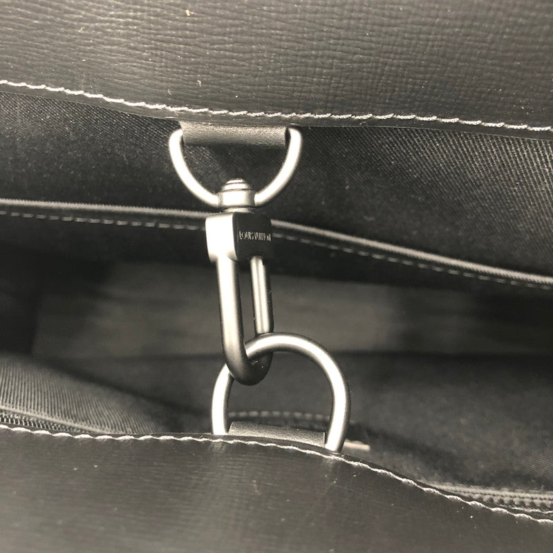 【中古美品】【メンズ】 LOUIS VUITTON ルイ・ヴィトン 25SS カウハイドレザー ショッパー トート MM M13979 トートバッグ カバン 179-250903-KS-06-tei カラー：ブラック 万代Net店