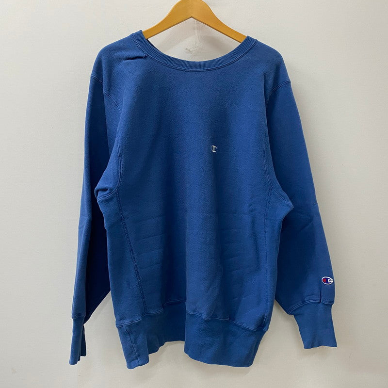 【現状渡し品】【メンズ】 Champion チャンピオン 90's REVERSE WEAVE SWEAT 90年代 リバース ウィーブ スウェット トップス トレーナー 145-250906-ts-03-tei サイズ：L カラー：ネイビー 万代Net店