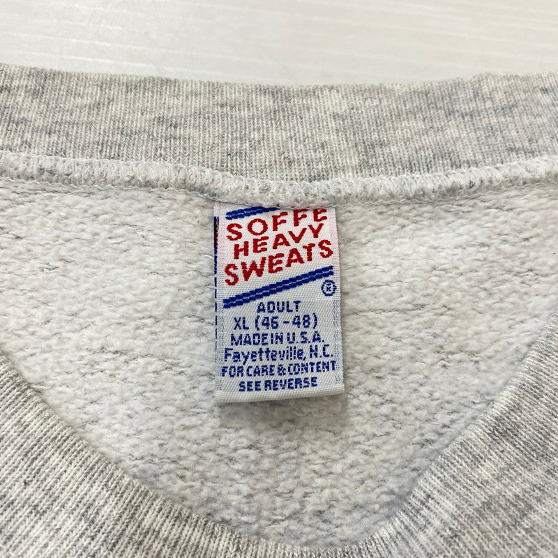 【中古品】【メンズ】 SOFFE ソフィー 90's HEAVY SWEAT CAROLINA 90年代 ヘヴィー スウェット カロライナ トップス トレーナー 145-250906-ts-05-fuz サイズ：XL カラー：グレー 万代Net店