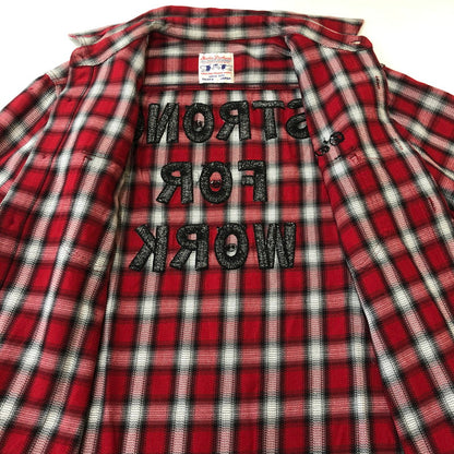 【中古品】【メンズ】 STUDIO D'ARTISAN ステュディオ・ダ・ルチザン EMBROIDERY L/S FLANNEL SHIRT 5441S エンブロイダリー ロングスリーブ フランネルシャツ 長袖 トップス 145-250908-KS-13-tei サイズ：XL カラー：マルチカラー 万代Net店