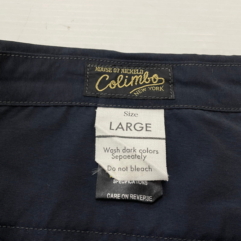 【中古品】【メンズ】 COLIMBO コリンボ SHELTER ISLAND "E-Z" PANTS 32701231 シェルター・アイランド イージーパンツ ボトムス 156-260623-yo-15-tei サイズ：L カラー：ネイビー 万代Net店