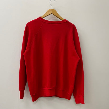 【中古品】【メンズ】 ARTEX アルテックス 80's INDIANA SNOOPY SWEAT VINTAGE 80年代 インディアナ スヌーピー スウェット トップス トレーナー ヴィンテージ 145-250906-ts-06-tei サイズ：L カラー：レッド 万代Net店