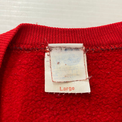 【中古品】【メンズ】 ARTEX アルテックス 80's INDIANA SNOOPY SWEAT VINTAGE 80年代 インディアナ スヌーピー スウェット トップス トレーナー ヴィンテージ 145-250906-ts-06-tei サイズ：L カラー：レッド 万代Net店