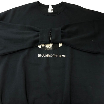 【中古品】【メンズ】 WACKO MARIA ワコマリア CREW NECK SWEAT SHIRT (TYPE-3) 23FW-WMC-SS11 クルーネック スウェット シャツ TYPE 3 長袖 トップス トレーナー 140-250903-yo-01-fuz サイズ：2XL カラー：ブラック 万代Net店