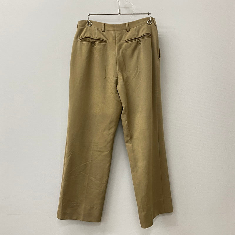 【中古品】【メンズ】 SAINT LAURENT PARIS サンローランパリ 80's 2TUCK SLACKS PANTS VINTAGE 80年代 2タック スラックス パンツ ボトムス ヴィンテージ 152-250903-yo-18-tei サイズ：表記無し カラー：ベージュ 万代Net店
