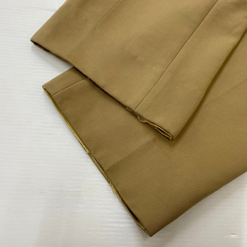【中古品】【メンズ】 SAINT LAURENT PARIS サンローランパリ 80's 2TUCK SLACKS PANTS VINTAGE 80年代 2タック スラックス パンツ ボトムス ヴィンテージ 152-250903-yo-18-tei サイズ：表記無し カラー：ベージュ 万代Net店