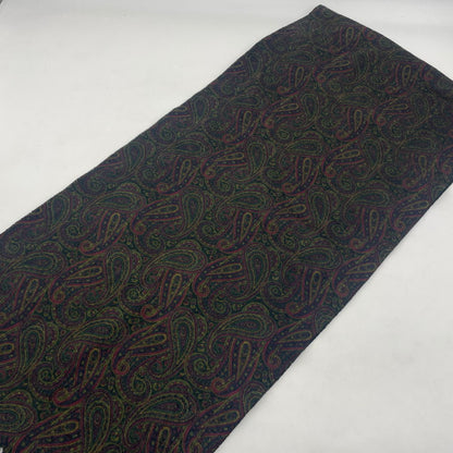 【中古品】【レディース】 Loro Piana ロロピアーナ CASHMERE PAISLEY STOLE カシミヤ ペイズリー ストール マフラー 服飾雑貨 187-260108-yy-11-tei カラー：グリーン 万代Net店